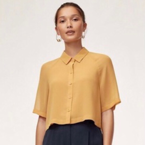 Wilfred Tops - Aritzia Wilfred Henrietta Shirt